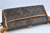 Auth Louis Vuitton Monogram Popincourt Long Shoulder Cross Bag M40008 LV 0504C