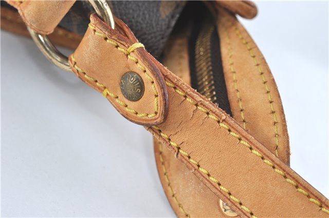 Auth Louis Vuitton Monogram Popincourt Long Shoulder Cross Bag M40008 LV 0504C