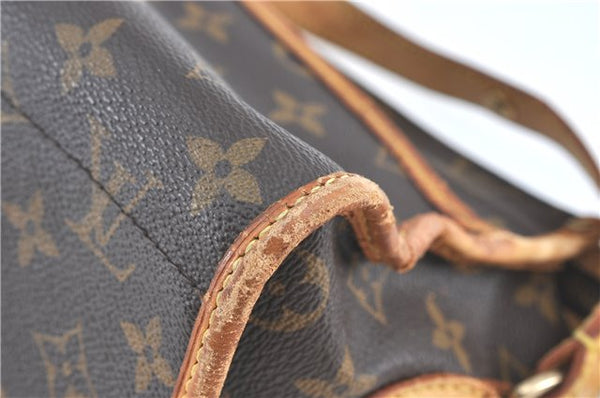 Auth Louis Vuitton Monogram Popincourt Long Shoulder Cross Bag M40008 LV 0504C