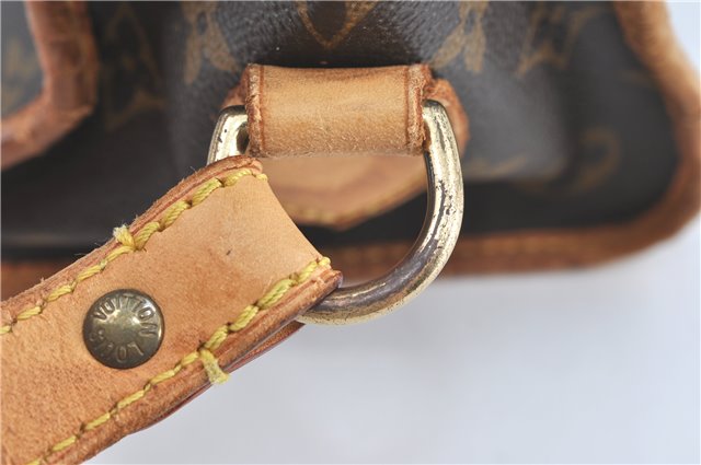 Auth Louis Vuitton Monogram Popincourt Long Shoulder Cross Bag M40008 LV 0504C