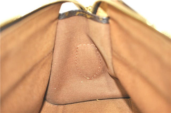 Auth Louis Vuitton Monogram Popincourt Long Shoulder Cross Bag M40008 LV 0504C