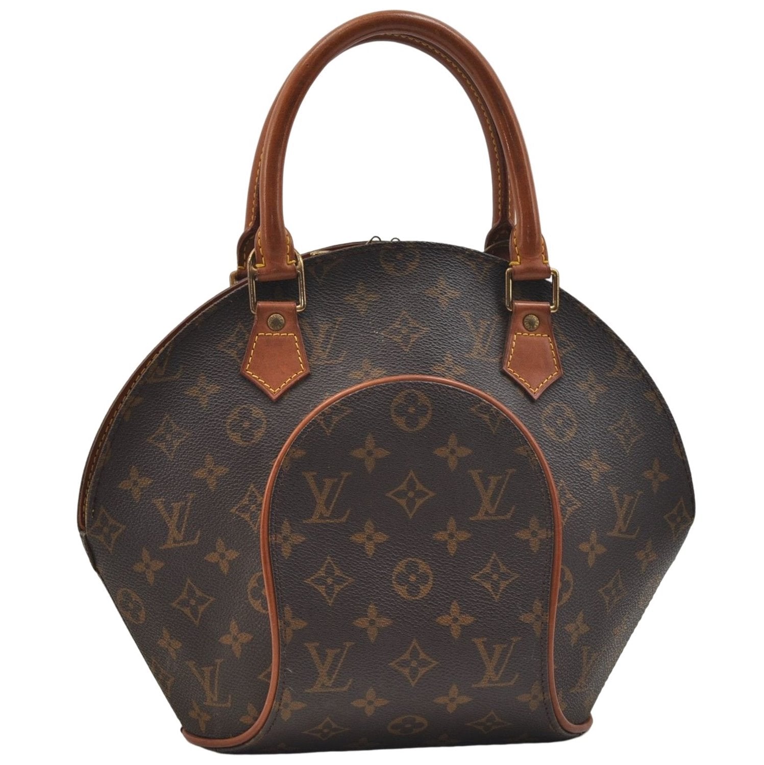 Authentic Louis Vuitton Monogram Ellipse PM Hand Bag M51127 LV 0506E
