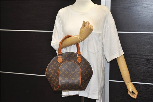 Authentic Louis Vuitton Monogram Ellipse PM Hand Bag M51127 LV 0506E