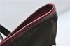 Authentic PRADA Vintage Nylon Leather Shoulder Tote Bag Purse Khaki Green 0507E