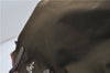 Authentic PRADA Vintage Nylon Leather Shoulder Tote Bag Purse Khaki Green 0507E