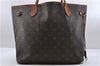 Authentic Louis Vuitton Monogram Neverfull MM Tote Bag M40156 LV 0508D