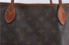 Authentic Louis Vuitton Monogram Neverfull MM Tote Bag M40156 LV 0508D