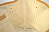 Authentic Louis Vuitton Damier Azur Neverfull MM Tote Bag N51107 LV 0508E