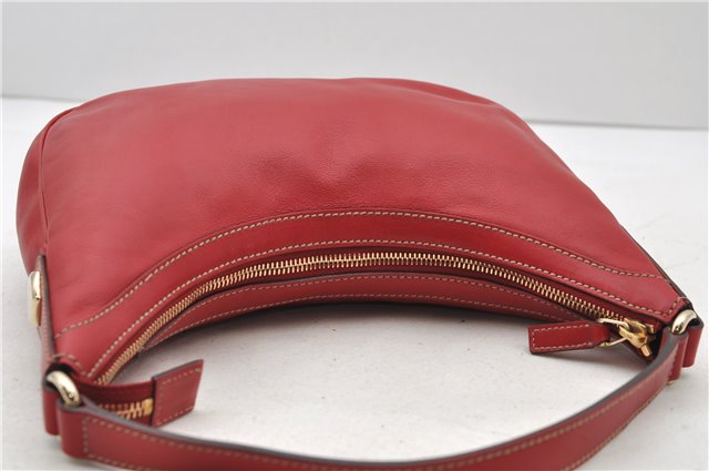 Authentic GUCCI Shoulder Hand Bag Purse Leather 154395 Red 0511D