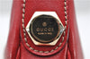 Authentic GUCCI Shoulder Hand Bag Purse Leather 154395 Red 0511D