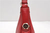 Authentic GUCCI Shoulder Hand Bag Purse Leather 154395 Red 0511D