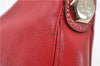 Authentic GUCCI Shoulder Hand Bag Purse Leather 154395 Red 0511D