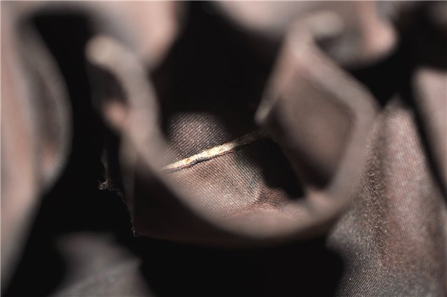 Authentic GUCCI GG Crystal Abbey Shoulder Cross Body Bag PVC Leather Gold 0511E