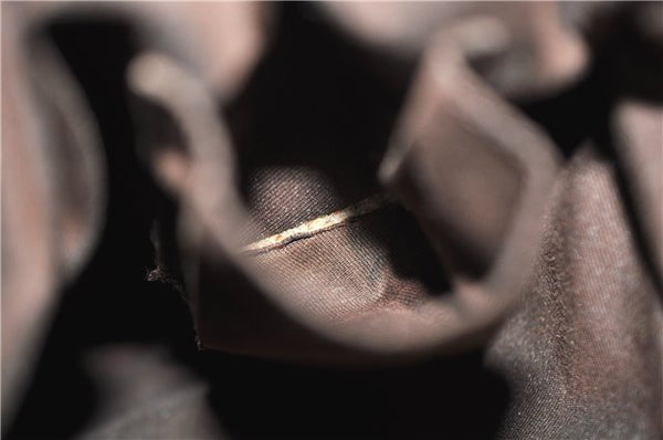 Authentic GUCCI GG Crystal Abbey Shoulder Cross Body Bag PVC Leather Gold 0511E