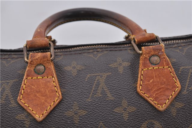 Authentic Louis Vuitton Monogram Speedy 25 Hand Bag Purse Old Model LV 0512D