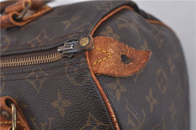 Authentic Louis Vuitton Monogram Speedy 25 Hand Bag Purse Old Model LV 0512D