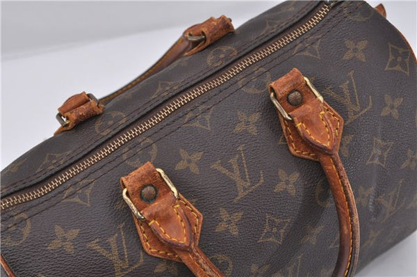 Authentic Louis Vuitton Monogram Speedy 25 Hand Bag Purse Old Model LV 0512D