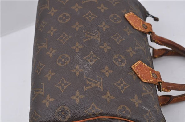 Authentic Louis Vuitton Monogram Speedy 25 Hand Bag Purse Old Model LV 0512D