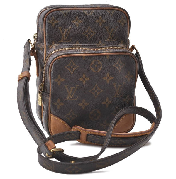 Authentic Louis Vuitton Monogram Amazone Shoulder Cross Body Bag M45236 LV 0514D