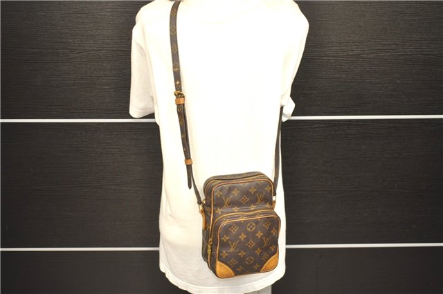 Authentic Louis Vuitton Monogram Amazone Shoulder Cross Body Bag M45236 LV 0514D