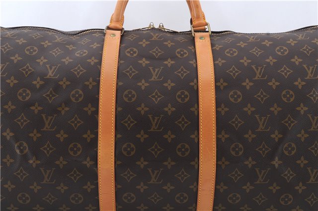 Authentic Louis Vuitton Monogram Keepall 60 Boston Bag M41422 LV 0519D