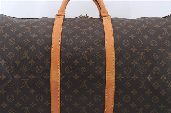 Authentic Louis Vuitton Monogram Keepall 60 Boston Bag M41422 LV 0519D