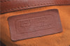 Authentic MCM Visetos Leather Vintage Shoulder Cross Body Bag Purse Brown 0520B