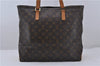 Authentic Louis Vuitton Monogram Cabas Mezzo Tote Bag M51151 LV Junk 0520D