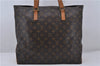 Authentic Louis Vuitton Monogram Cabas Mezzo Tote Bag M51151 LV Junk 0520D