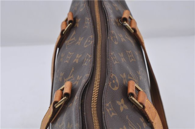 Authentic Louis Vuitton Monogram Cabas Mezzo Tote Bag M51151 LV Junk 0520D