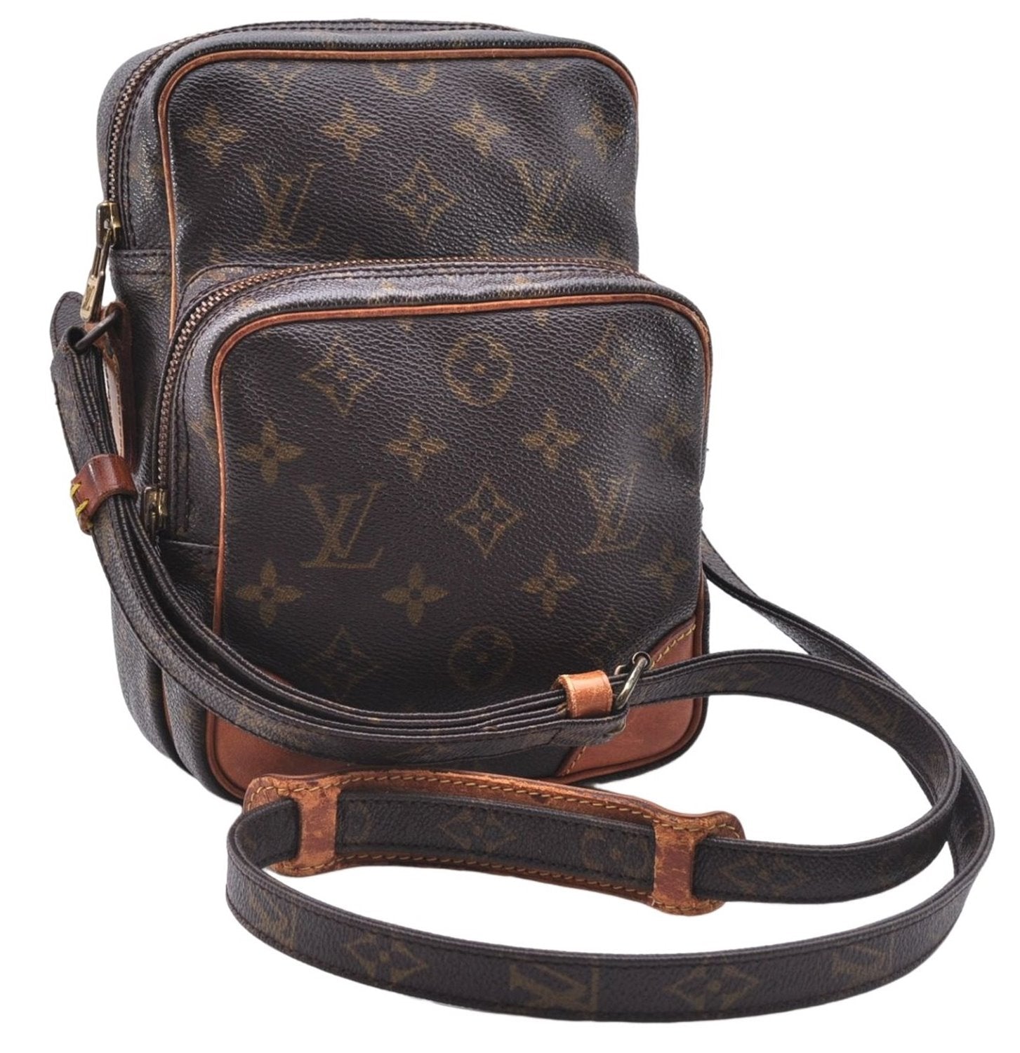Authentic Louis Vuitton Monogram Amazone Shoulder Cross Body Bag M45236 LV 0521E