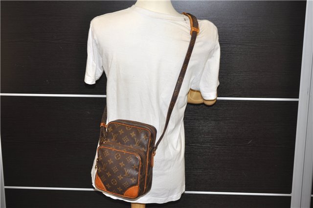 Authentic Louis Vuitton Monogram Amazone Shoulder Cross Body Bag M45236 LV 0521E