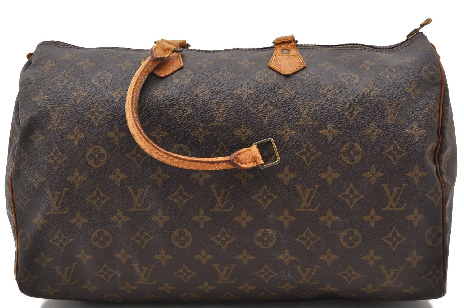 Authentic Louis Vuitton Monogram Speedy 40 Hand Bag M41522 LV Junk 0522D