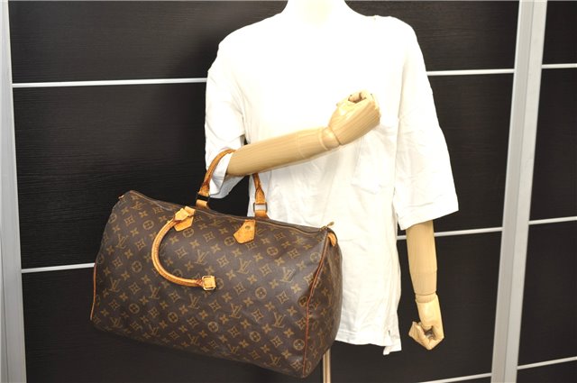 Authentic Louis Vuitton Monogram Speedy 40 Hand Bag M41522 LV Junk 0522D