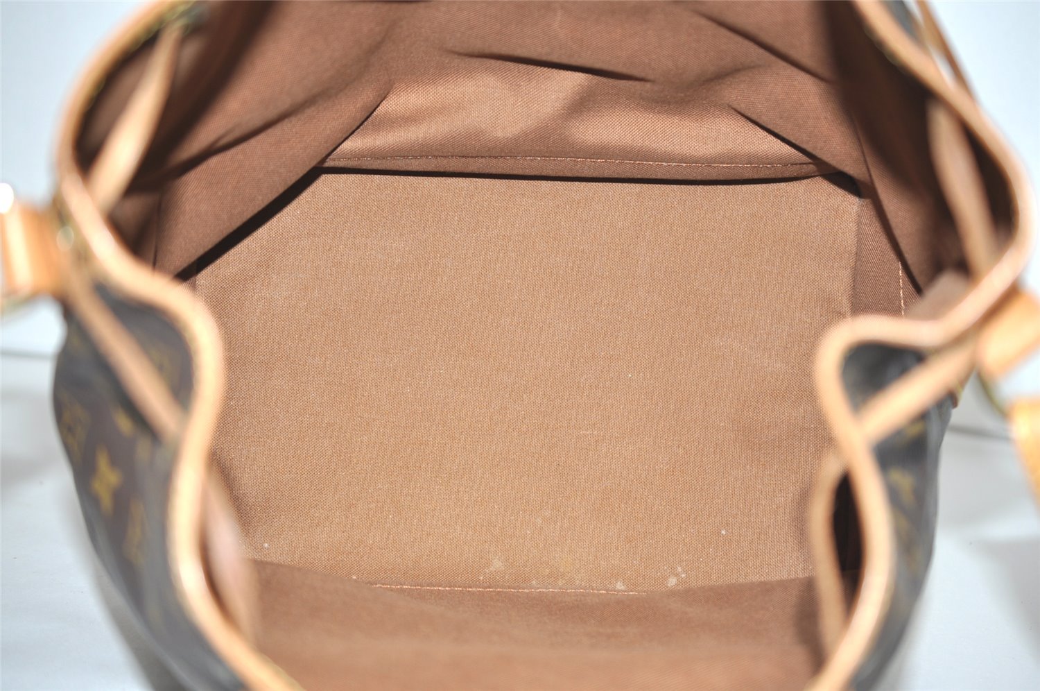 Authentic Louis Vuitton Monogram Noe Shoulder Drawstring Bag M42224 LV 0522I