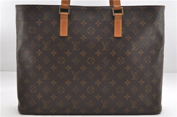 Authentic Louis Vuitton Monogram Luco Shoulder Tote Bag M51155 LV 0523E