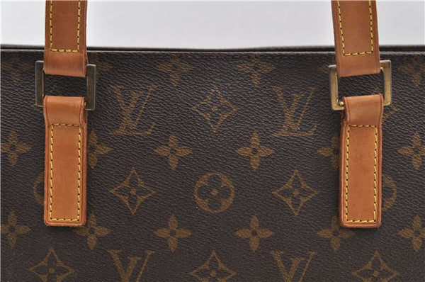 Authentic Louis Vuitton Monogram Luco Shoulder Tote Bag M51155 LV 0523E