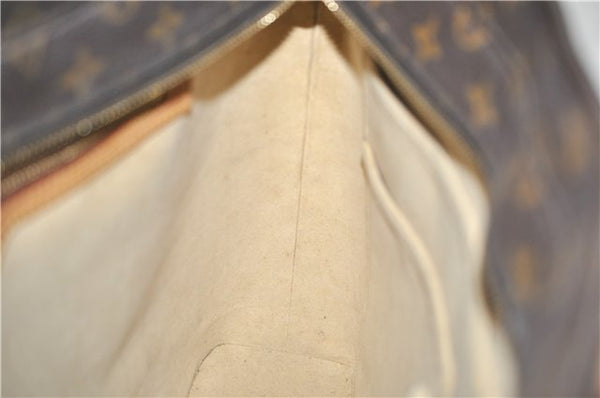 Authentic Louis Vuitton Monogram Luco Shoulder Tote Bag M51155 LV 0523E