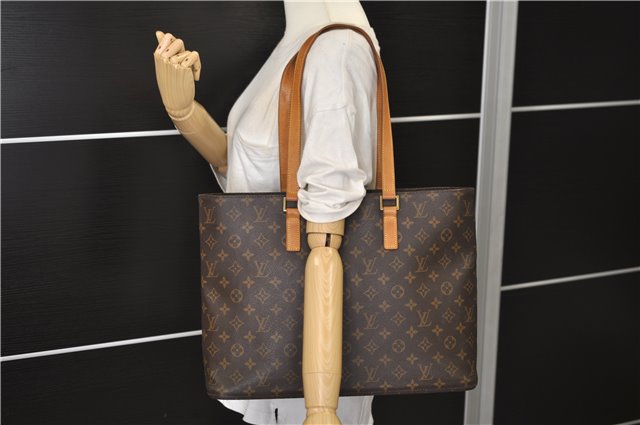 Authentic Louis Vuitton Monogram Luco Shoulder Tote Bag M51155 LV 0523E