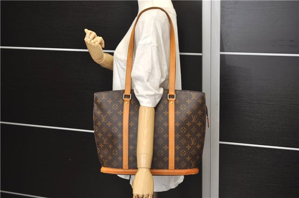 Authentic Louis Vuitton Monogram Babylone Shoulder Tote Bag M51102 LV 0524E