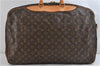 Authentic Louis Vuitton Monogram Alize 2 Poches 2 Way Travel Bag M41392 LV 0527D