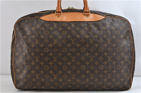 Authentic Louis Vuitton Monogram Alize 2 Poches 2 Way Travel Bag M41392 LV 0527D