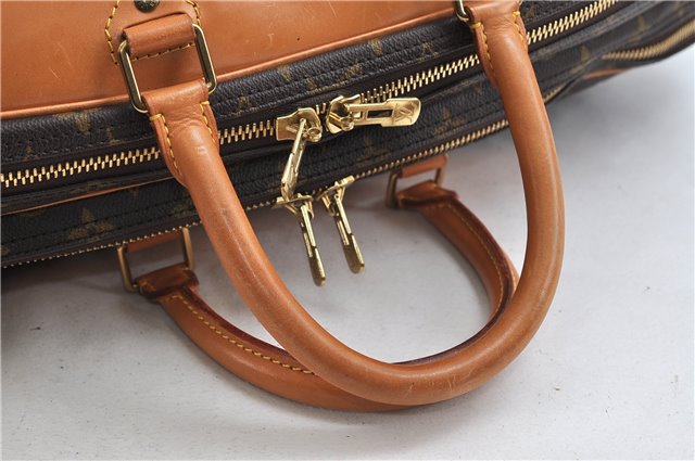 Authentic Louis Vuitton Monogram Alize 2 Poches 2 Way Travel Bag M41392 LV 0527D