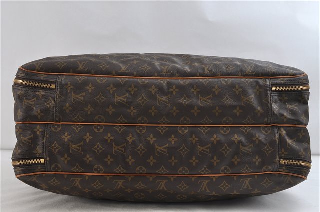 Authentic Louis Vuitton Monogram Alize 2 Poches 2 Way Travel Bag M41392 LV 0527D