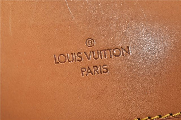 Authentic Louis Vuitton Monogram Alize 2 Poches 2 Way Travel Bag M41392 LV 0527D