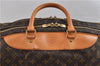 Authentic Louis Vuitton Monogram Alize 2 Poches 2 Way Travel Bag M41392 LV 0527D