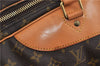 Authentic Louis Vuitton Monogram Alize 2 Poches 2 Way Travel Bag M41392 LV 0527D