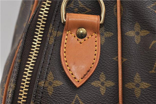 Authentic Louis Vuitton Monogram Alize 2 Poches 2 Way Travel Bag M41392 LV 0527D