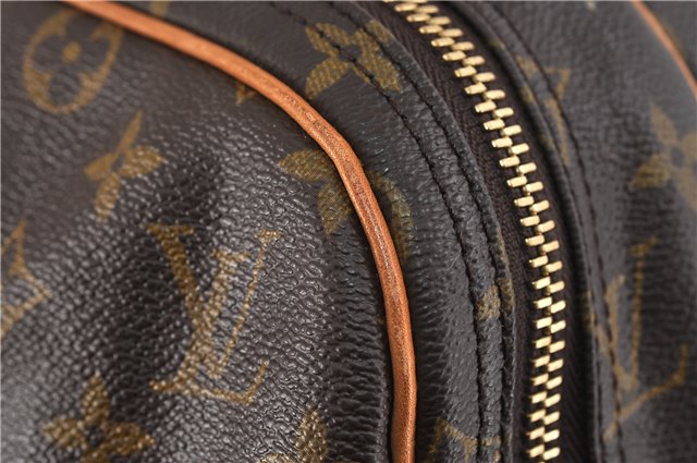 Authentic Louis Vuitton Monogram Alize 2 Poches 2 Way Travel Bag M41392 LV 0527D