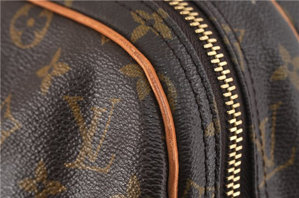 Authentic Louis Vuitton Monogram Alize 2 Poches 2 Way Travel Bag M41392 LV 0527D